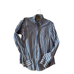Abercrombie & Fitch Long Sleeve Dress Shirt Mens L